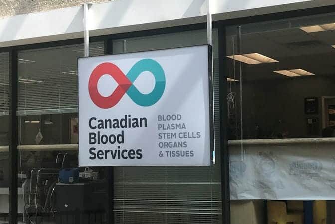 Canadian Blood Services office